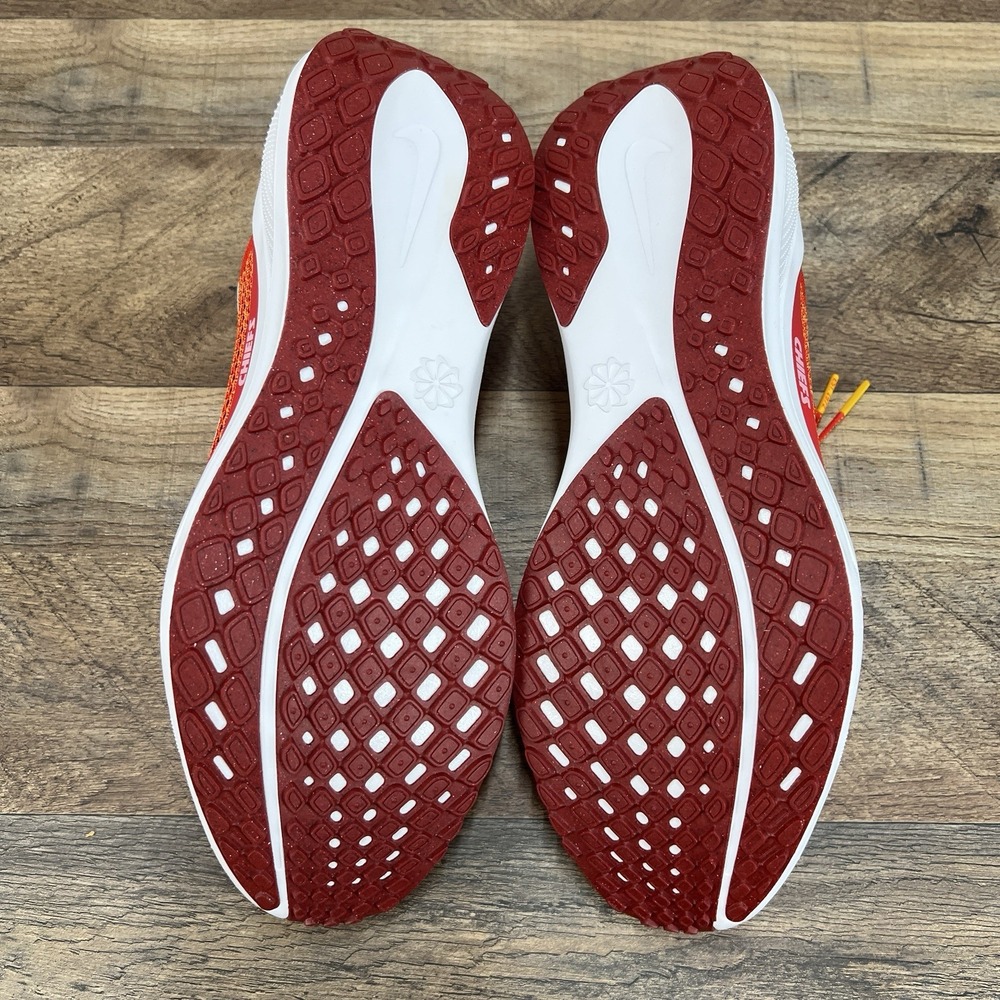 Nike Kansas City Chiefs NFL Air Zoom Pegasus 41 nby FZ5079-600 Shoe Men Sz 12 - Picture 8 of 9